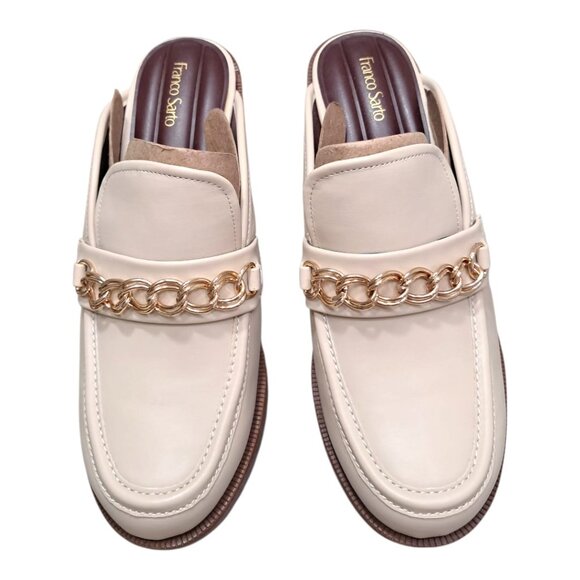 New Franco Sarto Women's Katra Clog - Color: Chifon Beige - Size: 10M (26 cm) - Picture 9 of 15